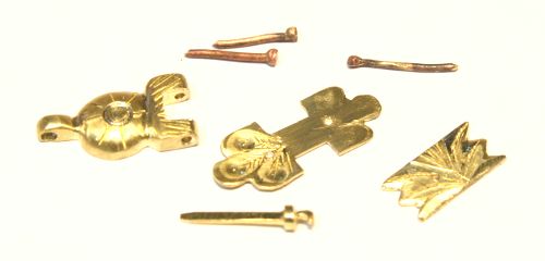 Hardware :hasp and pieces for the Romanesque Bestiary by Randy Asplund