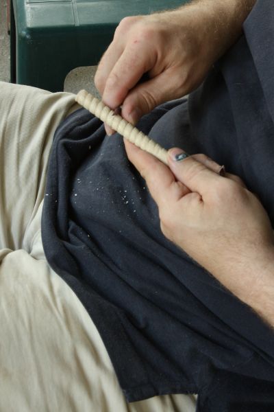 Lectern for miniature medieval books by Randy Asplund