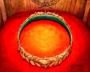 Randy Asplund CCG Art Wheel Of Time Crown of Swords