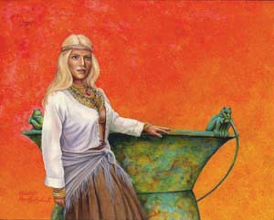 Randy Asplund CCG Art Wheel Of Time Rhiale