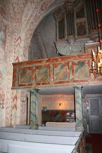 Inside Rasbo Kyrka (church)