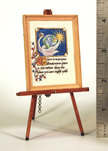 Wondrous Place Illuminated Manuscript Miniature by Randy Asplund