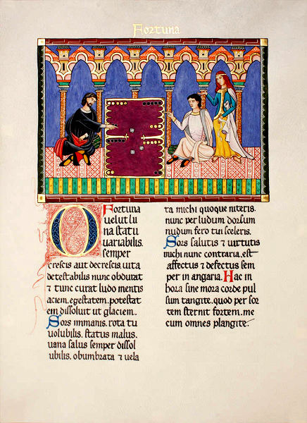 Randy Asplund Be Fortuna Manuscript Illumination