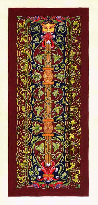 Randy Asplund Mystara Trellis Manuscript Illumination