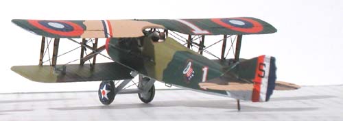 Randy Asplund Spad XIII 1/72 Scale Model