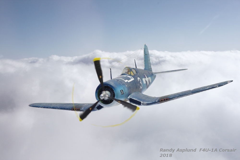 Randy Asplund F4-U Corsair 1/72 scale