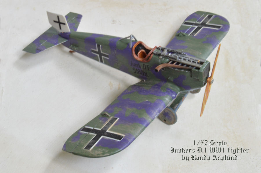 Junkers D.1 1/72 Scale by Randy Asplund