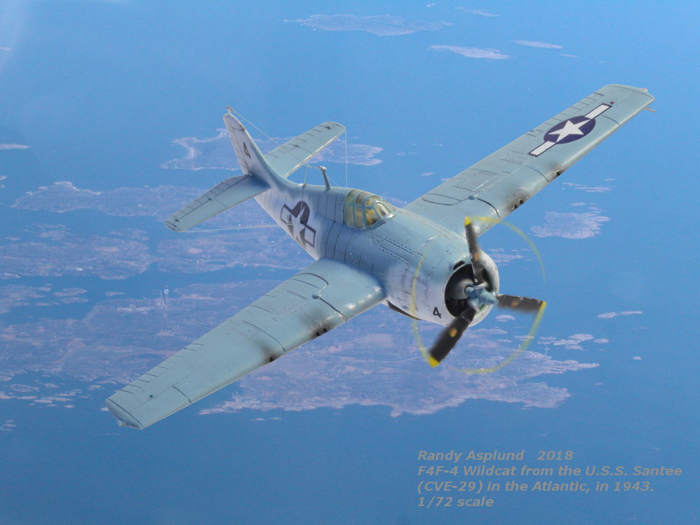 Randy Asplund F4F-4 Wildcat 1/72 scale