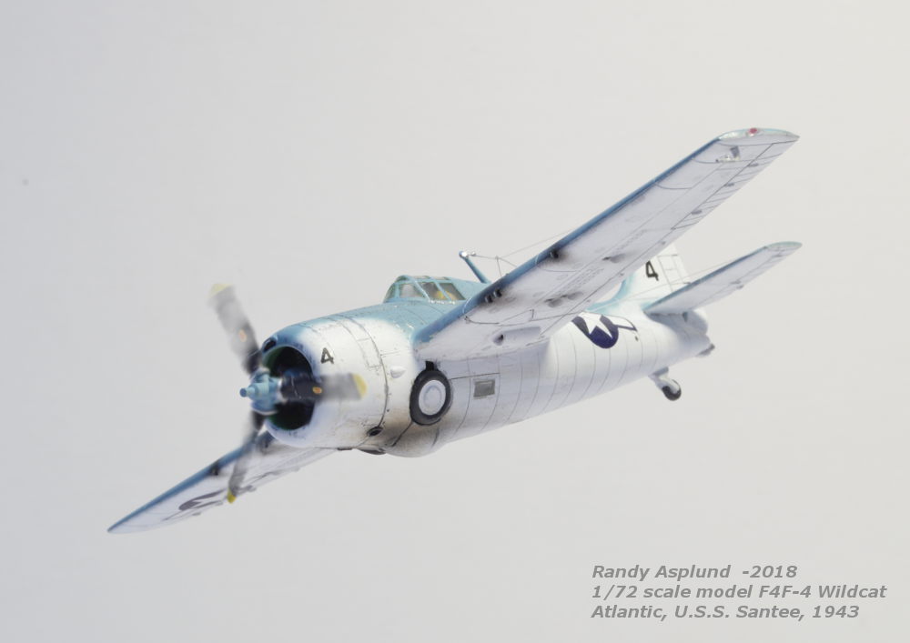 Randy Asplund F4-F Wildcat 1/72 scale