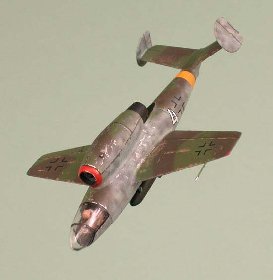 Randy Asplund Henschel Hs 132 1/72 Scale Model