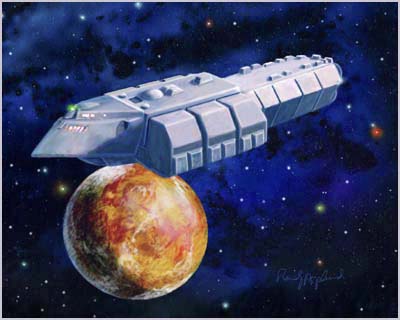 Star Trek Antares Class B Freighter