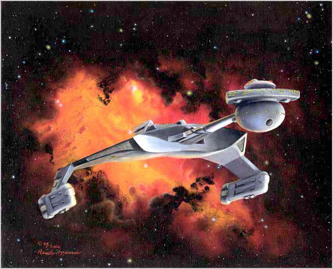 Randy Asplund KLINGON BATTLECRUISER KOR'TOH