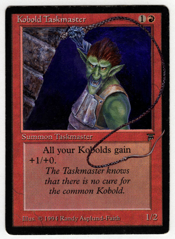 MTG Alter Kobold Taskmaster