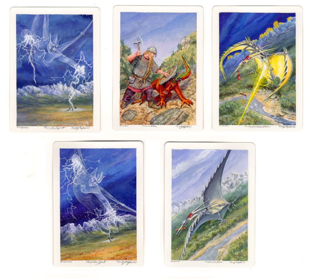 Art on Magic Artist Proofs by Randy Asplund